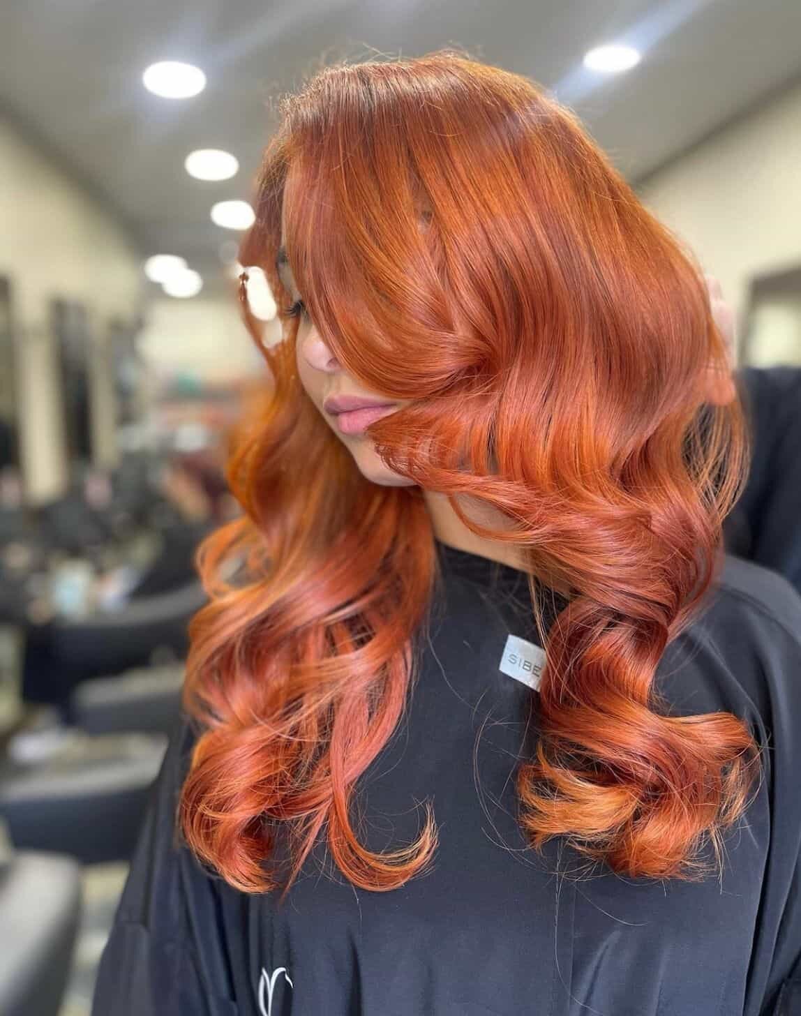 Coiffure rousse Bruxelles